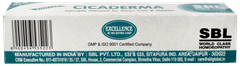 Sbl Cicaderma Ointment 25 GM