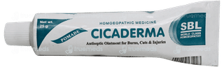 Sbl Cicaderma Ointment 25 GM