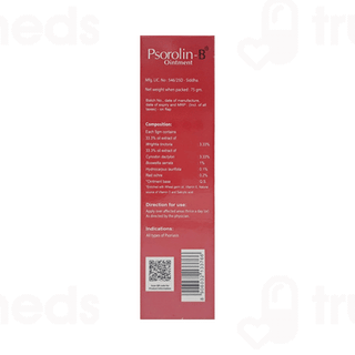 Psorolin B Ointment 75Gm