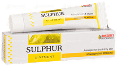 Baksons Sulphur Ointment 25Gm
