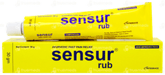 Sensur Fast Pain Relief Rub 30gm