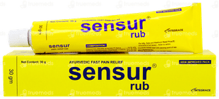 Sensur Fast Pain Relief Rub 30gm