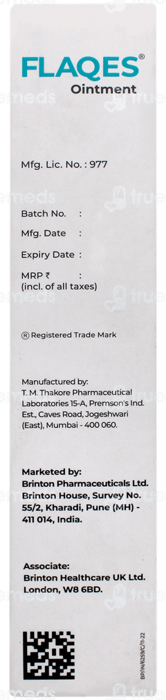 Flaqes Ointment 30gm