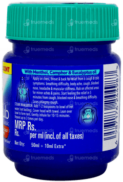 Vicks Vaporub 50ml+10ml Extra