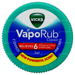 Vicks Vaporub Classic New Powerful Scent 5ml