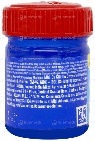 Vicks Vaporub Xtra Strong 2x Menthol 25ml