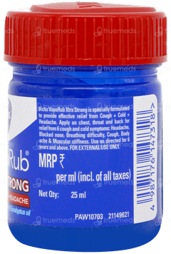 Vicks Vaporub Xtra Strong 2x Menthol 25ml