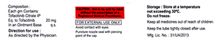 Tofasure Ointment 15Gm