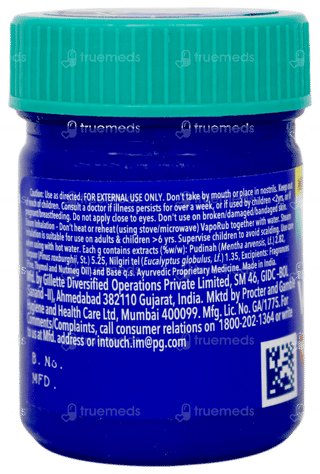 Vicks Vaporub Classic New Powerful Scent 25ml+5ml Extra