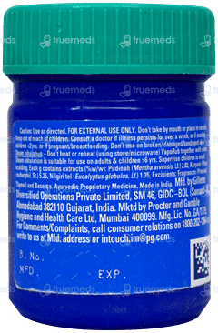 Vicks Vaporub 25Ml+5Ml Extra