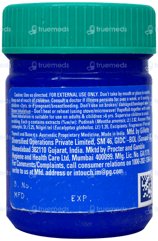 Vicks Vaporub 25Ml+5Ml Extra