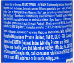 Vicks Vaporub 25Ml+5Ml Extra