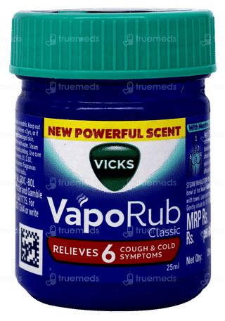 Vicks Vaporub Classic New Powerful Scent 25ml