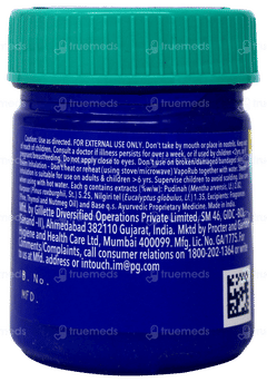 Vicks Vaporub Classic New Powerful Scent 25ml