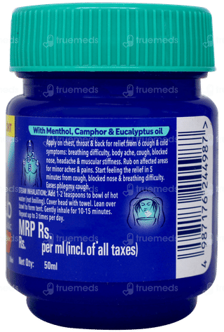 Vicks Vaporub Classic New Powerful Scent 50ml