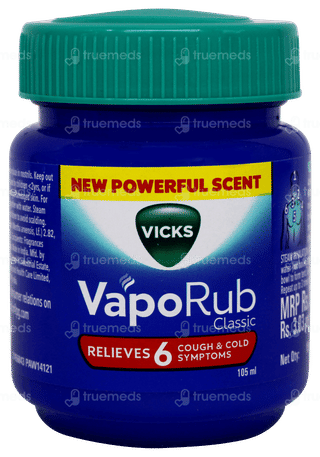 Vicks Vaporub Classic New Powerful Scent 105ml