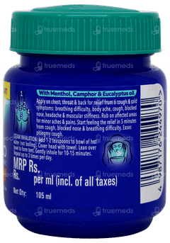 Vicks Vaporub Classic New Powerful Scent 105ml