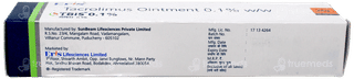 Tbis 0.1% Ointment 20Gm