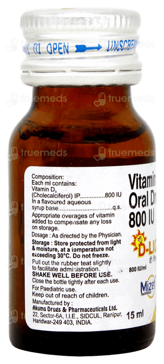 D Liq Oral Drops 15ml