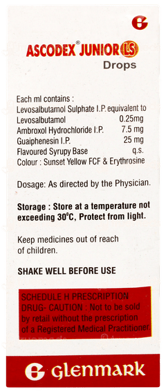 Ascodex Junior Ls Oral Drops 15ml