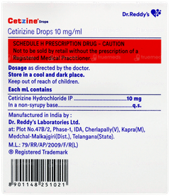 Cetzine Oral Drops 10ml