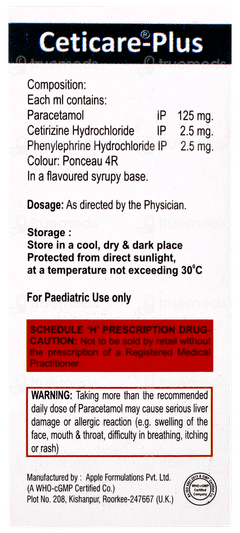 Ceticare Plus Oral Drops 15ml