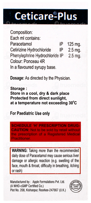 Ceticare Plus Oral Drops 15ml