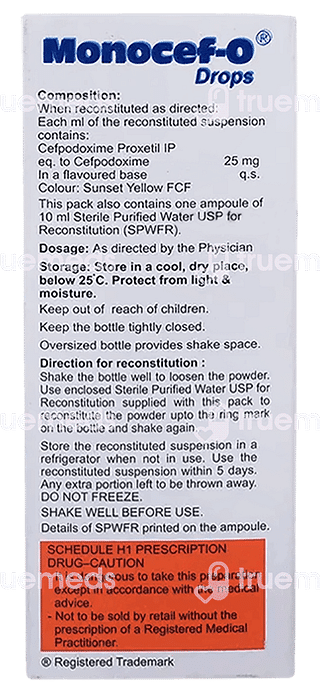 Monocef O Oral Drops 10ml