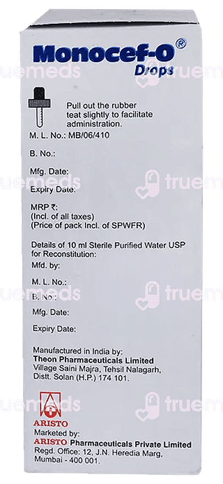 Monocef O Oral Drops 10ml
