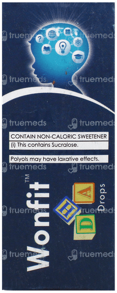 Wonfit Dha Orange Flavour Oral Drops 30ml