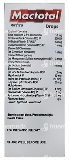 Mactotal Oral Drops 15ml