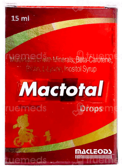 Mactotal Oral Drops 15Ml