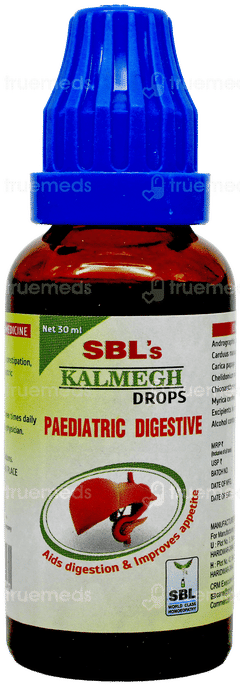 Sbl Kalmegh Paediatric Drops 30Ml Sbl Kalmegh Paediatric Drops 30Ml