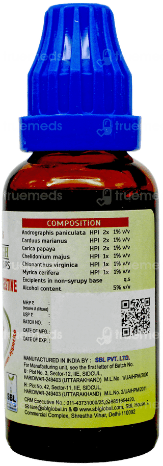 Sbl Kalmegh Paediatric Drops 30Ml