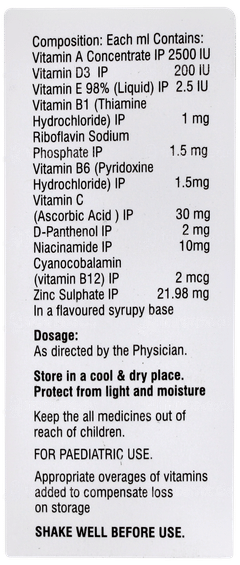 Zincitotal Oral Drops 15ml