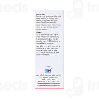 German'S 535 Right Ovarian Cyst Drop 30 Ml
