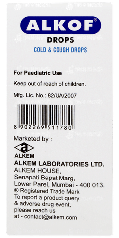 Alkof Oral Drops 15ml