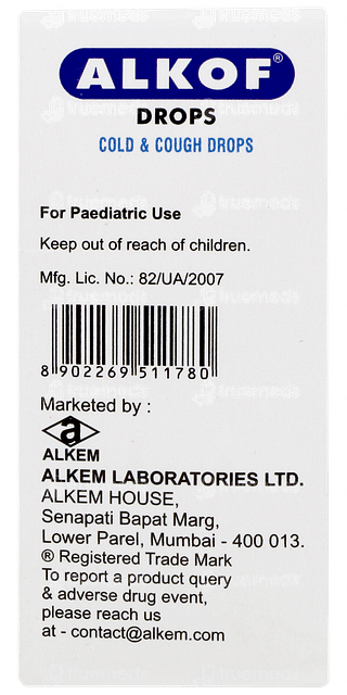 Alkof Oral Drops 15ml