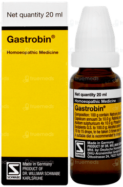 Dr Willmar Schwabe Gastrobin Drops 20ml