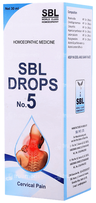 Sbl No 5 Drops 30 ML