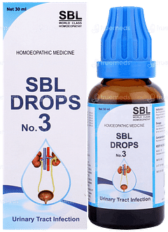 Sbl No 3 Drops 30 ML