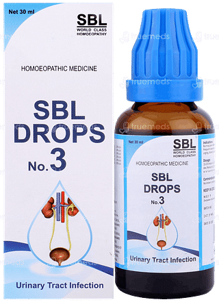 Sbl No 3 Drops 30 ML