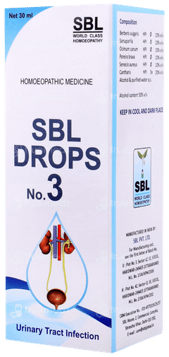 Sbl No 3 Drops 30ml