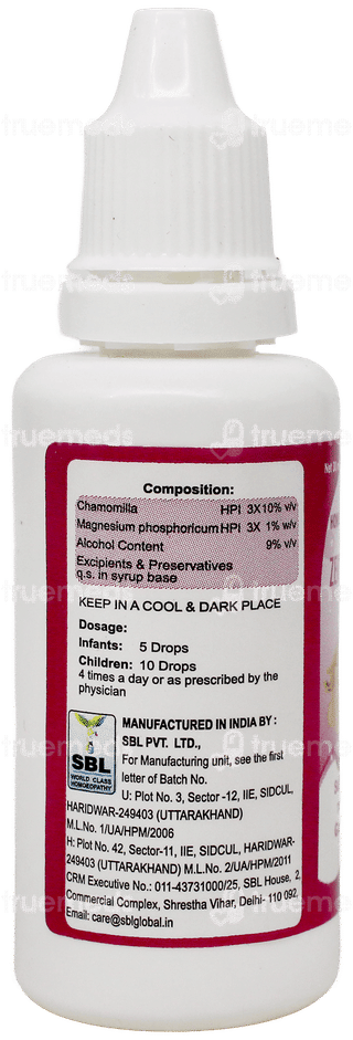 Sbl Zerogrype Oral Drops 30ml