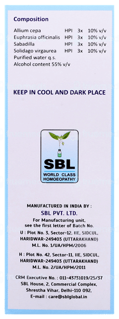 Sbl No 8 Drops 30ml