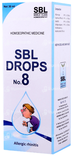 Sbl No 8 Drops 30ml