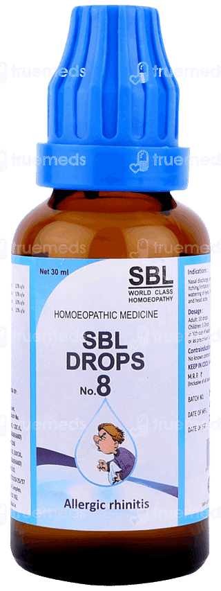 Sbl No 8 Drops 30ml