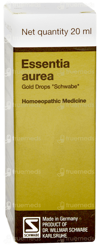 Dr Willmar Schwabe Essentia Aurea Gold Drops 20ml
