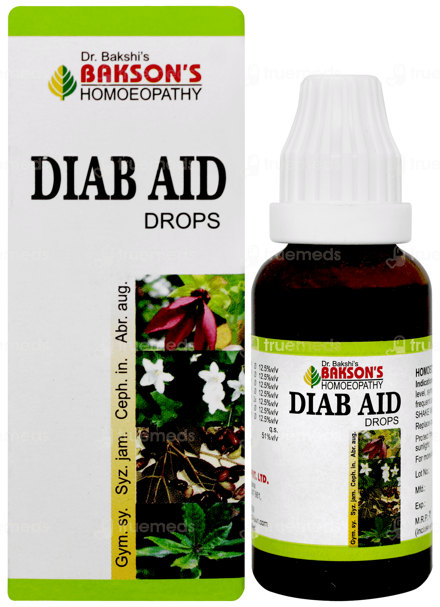 Baksons Diab Aid Drops 30Ml