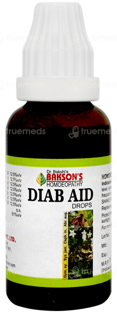 Baksons Diab Aid Drops 30ml